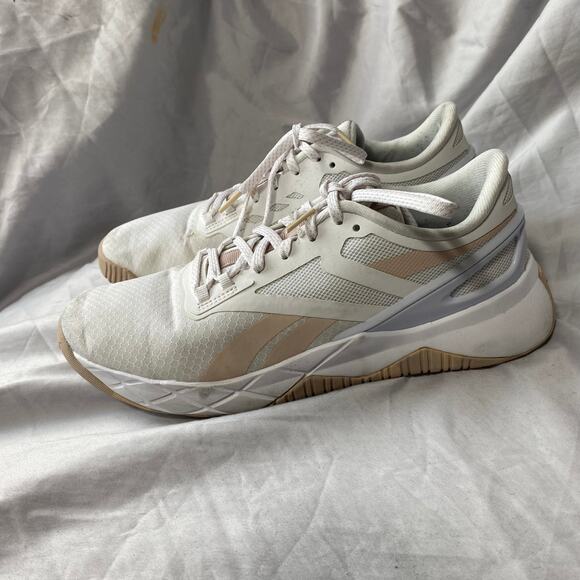Reebok Womans Nanoflex Training Sneakers Shoes‎ SZ 8 Running Walking Workout - Picture 1 of 8